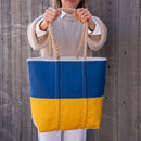 Bags Capacity Shoulder Handbags Ukrainian Flag Tote Ukraine Flag Storage Bag