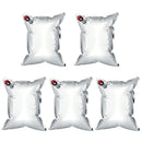 5pcs 25L Folding Water Container Bag Emergency Drink Storage Backpack