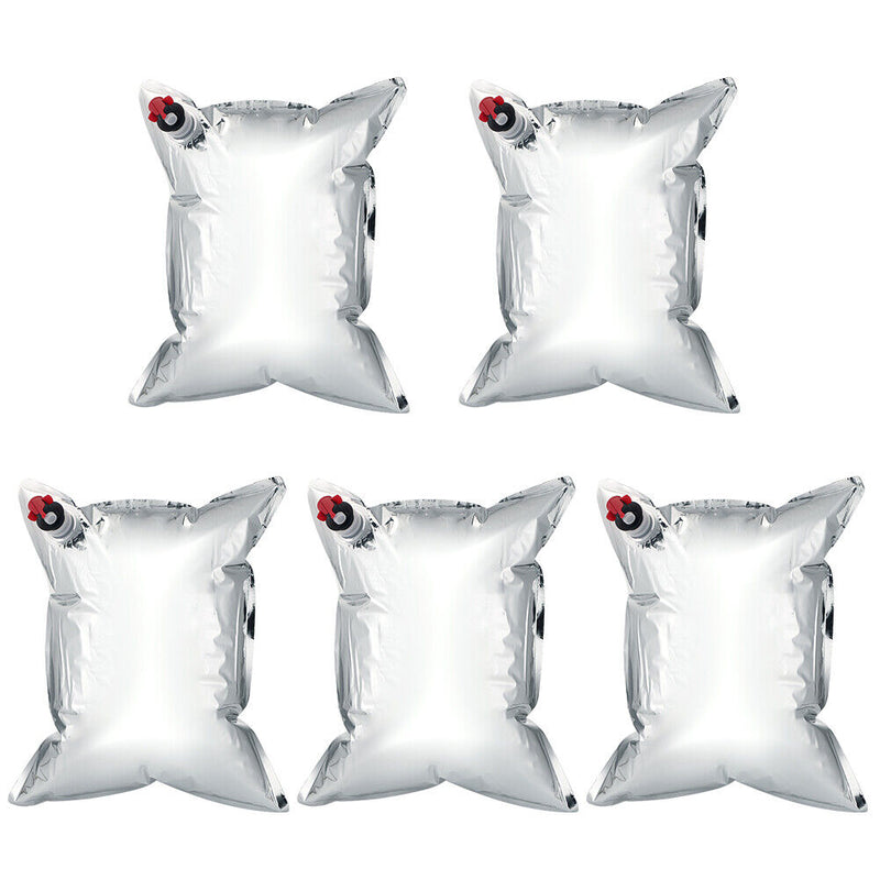 5pcs 25L Folding Water Container Bag Emergency Drink Storage Backpack