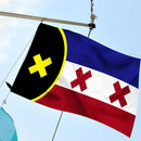 Lmanburg Flag, Dream SMP Waterproof Anti UV Wall Hanging Banner with Gromme