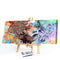 Girl Oil Paint By Numbers DIY Handpainted on Canvas Wall Art Unframed Graffiti