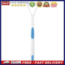 Tongue Brush Tongue Scraper Cleaner Oral Care Tongue Cleaning Tool (Blue)