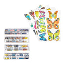 4pcs 5D DIY Diamond Painting Stickers Butterfly Art Craft Kits Gift (BT010)