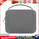 Portable Watch Band Organizer Storage Bag USB Cable Travel Handbag (Grey) Newly