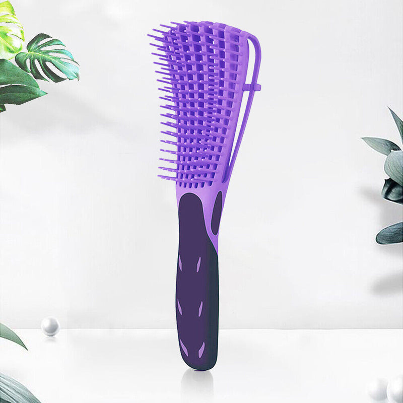 Portable Wide Teeth Scalp Massage Comb Hairdressing Combs for Wet/Thick Hair