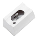 S14S Lamp Holder AC85-250V Mirror Wall Light Socket Base Adapter (White) Newly