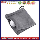 Golf Ball Cleaning Towel with Carabiner Hook Golf Club Head Wiping Cloth Cl