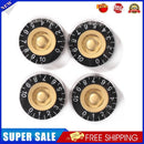 4pcs EPI LP Electric Guitar Volume Tone Knobs Guitar Speed Control Knob (A)