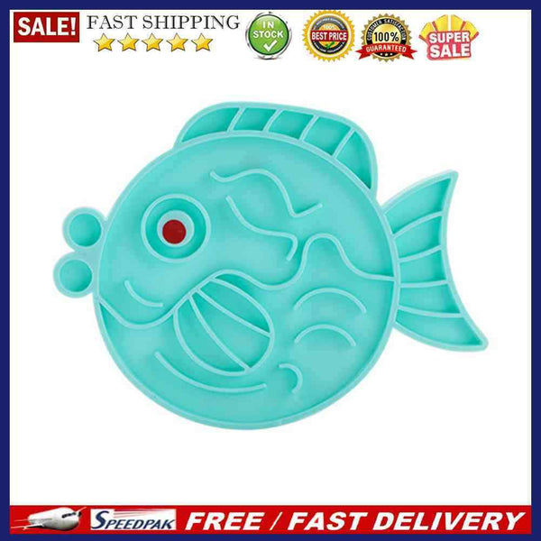 Silicone Dog Feeding Lick Mat Cat Feeder Licking Pad Slow Feeder Bowls for Pets