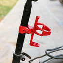 Bicycle Water Bottle Holder MTB Water Cup Can Cage Cycling Equipment (Red) Newly