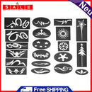 20x Fashion Hair Tattoo Template Stencil for DIY Hairdressing Styling Trimmer
