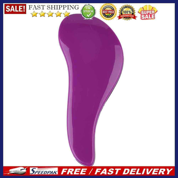 Women Tangled Hair Brush Salon Wet Curly Styling Tool Massage Girl Ponytail C