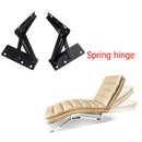 2pcs 80 Degree Folding Cabinet Door Lift Up Top Sofa Bed Spring Hinge Hardw