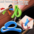 2x Creative Anti Lost Bag Hook Install Built-key Holder Key Clip#