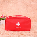 Travel Portable First Aid Emergency Medical Large Survival Bag Wrap(Red) Newly