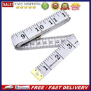 60 inch/150cm Body Measuring Ruler Sewing Cloth Tailor Dual Sided Tape Ruler