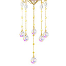 Crystal Ball Windchime Ornaments Star Pendant Hanging Drop Window During Crafts