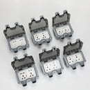 Waterproof Switched Double Socket Power Socket Wall Socket Electrical Outlet