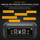 AN-10C Solar Car TPMS LCD Tire Pressure Monitoring System (Color Internal) Newly