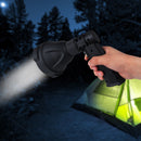 USB Rechargeable Spotlight Large LED Flashlight 1200LM Handheld Searchlight