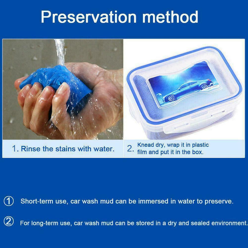 Clay Detailing Truck Cleaning Sludge Auto Bar Wash Mud Kits. Car D8H7 hot.