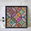 Full Drill Round Diamond Painting Kit DIY Mosaic Mandala Pattern Picture Decor