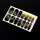 Water Transfer Foil Nail Stickers Mystery Galaxies?Flower) Manicure Design