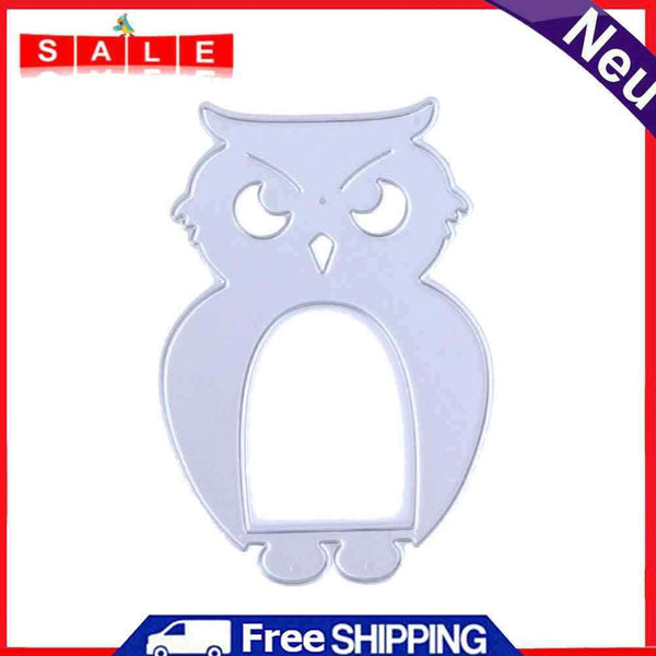 Beautiful Owl DIY Machining the DIY Animal Carbon Steel Stencil Scrapbook Sti