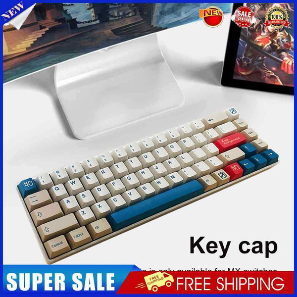 #A Keycaps Pbt Dye Sublimation Keyboard Key Cap 126/134 Keys Keyboard Accessorie