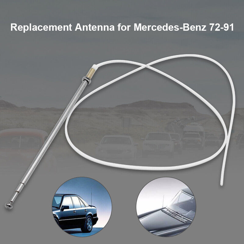 AM FM Power Antenna Mast for Mercedes Benz W124 W126 W201 W201 2018270001 Newly