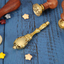 Retro Wax Sealing Stamp Alloy Handle Grip Wedding Post Stamping Decor (C) Newly