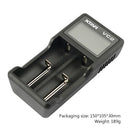 XTAR VC2 Portable Dual Slots Smart Lithium Nickel-Hydrogen Battery Charger