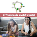 DIY Crystal Bracelet Colorful Beads Children Kids Pendant Jewelry Birthday Gi