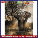 DIY 5D Elephant Full Drill Round Diamond Painting Embroidery Home Decor