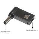 PD Type-C Female to DC Male Plug Converter for Lenovo Ideapad 20V (4x1.7mm)