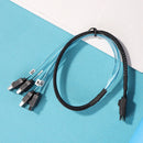 SAS SATA Cable External Mini SAS SFF-8087 to SATA Chassis Cable Server Cord 50cm
