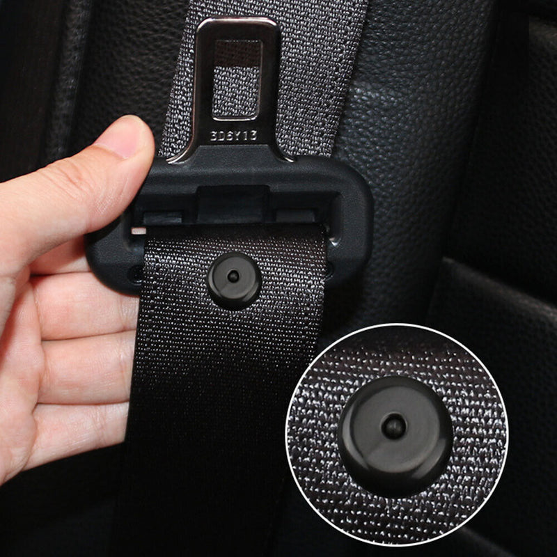 5Pair Car Seat Belt Stopper Spacing Limit Buckle Clip Retainer Stop Button Newly