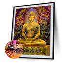 5D DIY Full Drill Diamond Painting Buddha Cross Stitch Mosaic Craft Kit Newly