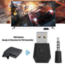 Mini USB Headset Bluetooth-compatible 4.0 Adapter Dongle Receiver for PS4 C