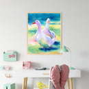Duck Oil Paint By Numbers Kit DIY Acrylic Painting on Canvas Frameless Art