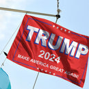 Trump Flag, Anti UV Waterproof 2024 President Keep America Great Again Bann