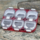 Fishing Gear magnet fishhook box Tackle Box Storage Box Spoon Hooks Baits Case