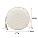 Fashion Women PU Leather Bag Shopping Bag Lady Small Zipper Travel Handbags