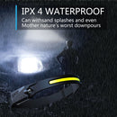 LED Headlamp Flashlight - 350Lumen Headlight Waterproof for Running(2 Pack)