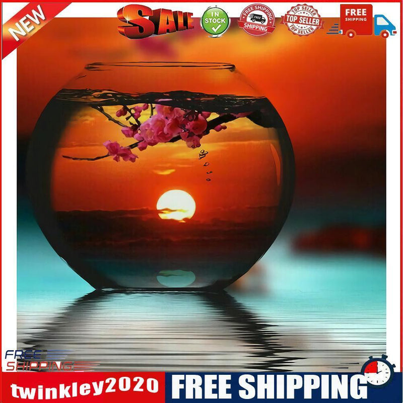 5D DIY Full Drill Diamond Painting Cup Landscape Cross Stitch Kits (z906)