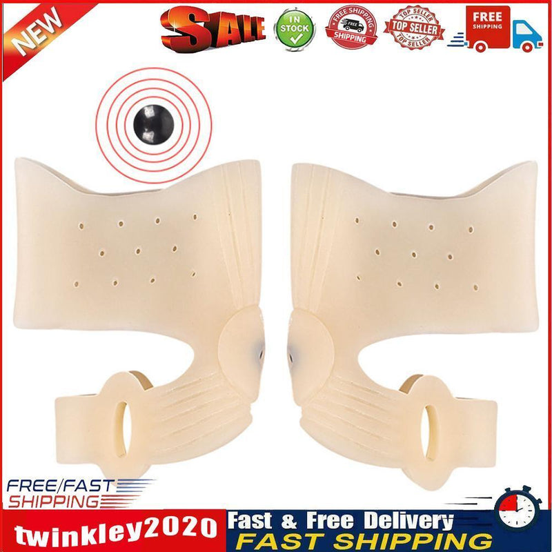 1 Pair Toe Separator Hallux Valgus Corrector Bunion Bone Ectropion (02) Newly