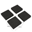 4pcs Square Refrigerator Mute Mat Washing Machine Anti Shock Vibration Pad Newly