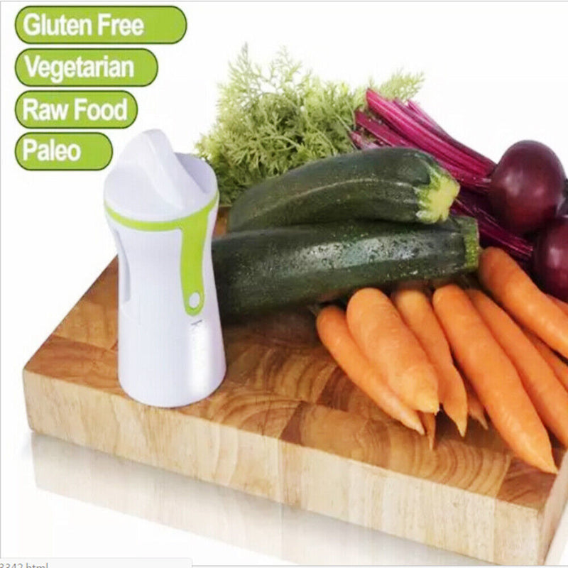 Spiral Funnel Vegetable Slicer with Stainless Steel  Brush