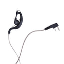 TWO 2 3.5mm 2Pcs 2 PIN Earphones Headphones PTT MIC for BAOFENG UV5R for KENWOOD