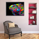 5D DIY Colorful Monster Full Round Diamond Painting Kit Mosaic Craft Rhines